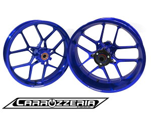 CLASS4 クラスフォーエンジニアリング Carrozzeria アルミ鍛造軽量ホイール R1M YAMAHA ヤマハ ホイール ホイール関連 足回り カラー:ブルーアルマイト / ホイールベアリング:セラミックボールベ