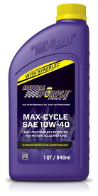 Royal Purple ロイヤルパープル MAX-CYCLE【10W-40】【946ml】【4サイクルオイル】