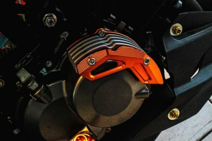 楽天市場】PIRANHA ピラニア Engine Guard Set Vent Fin (Ver.II) ［Hand Clutch］ Z-125  PRO カラー：Black Z125 PRO KAWASAKI カワサキ : ウェビック 楽天市場店