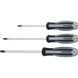 VESSEL ベッセル メガドラ インパクタ 980 その他、ドライバー ドライバー ハンドツール サイズ：+2×100／メーカー品番：980-2-100