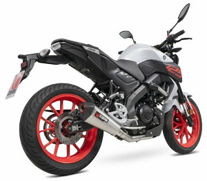 SCORPION XR[sI ZPge[p[ tGL][Xg}t[ MT125 YAMAHA }n }t[ ^CvFBrushed Stainless Steel Sleeve