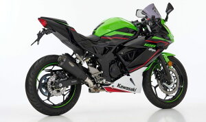 SHARK シャーク DSX-7 スリップオンエキゾースト (1-1) スーパーショート Ninja 125 Z125 KAWASAKI カワサキ スリップオンマフラー マフラー material:coated stainless steel/carbon(color:black)