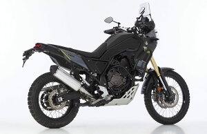 SHARK V[N DSX-5 (2-1) XbvI}t[ Tenere 700 YAMAHA }n }t[ materialFpolished aluminium/end cap coated stainless steel matt black(colorFsilver)