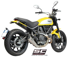 SC-PROJECT SCプロジェクト コニック スリップオンサイレンサー SCRAMBLER 800 DUCATI ドゥカティ