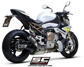 SC-PROJECT SCプロジェクト CR-T スリップオンサイレンサー【公道走行可】 S1000 R BMW スリップオンマフラー マフラー