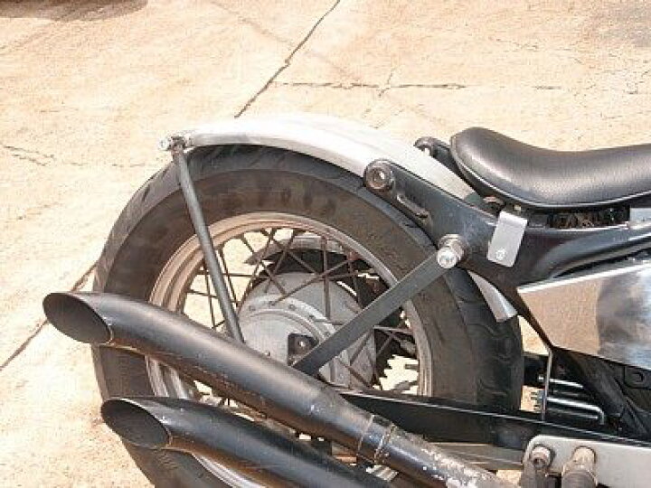 楽天市場】部品屋K&W フラットフェンダーキット ビラーゴ250(XV250 