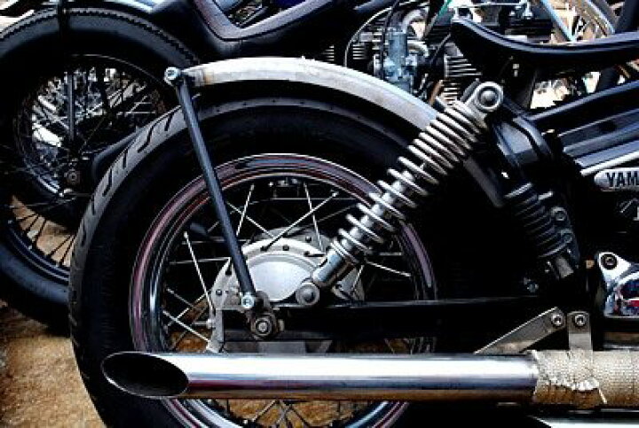 楽天市場】部品屋K&W フラットフェンダーキット ドラッグスター 250 