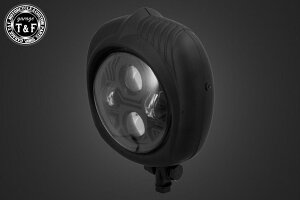 Garage T&F ガレージ エレクトロライン54レプリカヘッドライトLED仕様+ステーセット イントルーダー400クラシック SUZUKI スズキ ヘッドライト 灯火類 電装系