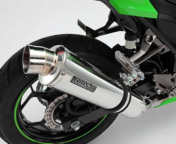 楽天市場】BEAMS ビームス R-EVO スリップオンマフラー ニンジャ250 