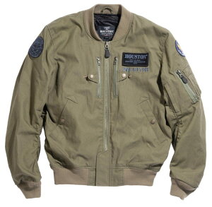 HOUSTON q[Xg MA-1 COTTON WPbg KATANA bVWPbg Ap