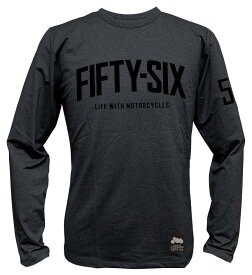 56design 56デザイン XYLITOL FIFTY-SIX LONG SLEEVED T-SHIRT KF[キシリトールフィフティシックス ロングスリーブTシャツ KF]