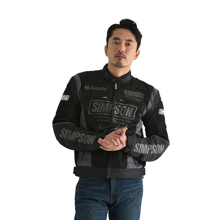 楽天市場】SIMPSON シンプソン NSM-2202 Riders Mesh Jacket  