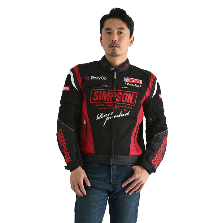 楽天市場】SIMPSON シンプソン NSM-2202 Riders Mesh Jacket 