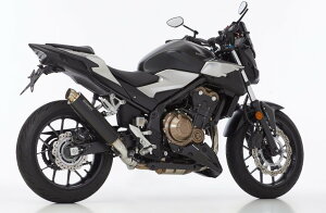SHARK V[N SRC 4 slip on exhaust (2-1) XbvI}t[ CB500F CBR500R HONDA z_ }t[ materialFeloxed aluminium(colourFblack)