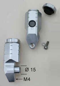 GSG MOTOTECHNIK GSGモトテクニック リアブレーキマスター用オイルタンク カラー：シルバー CBR900RR FIRE BLADE [ファイアブレード] HONDA ホンダ