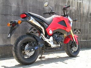 HOT LAP �z�b�g���b�v 212�V���O���^�C�v �X���b�v�I���}�t���[ GROM [�O����] MSX125 HONDA �z���_ �}�t���[