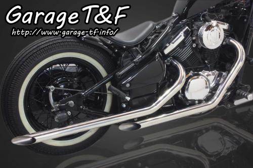 楽天市場】Garage T&F ガレージ T&F ドラッグパイプマフラー タイプ1