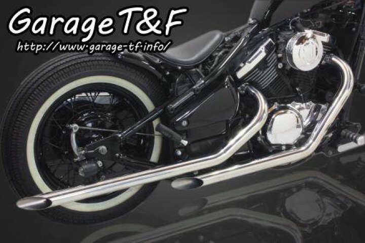 楽天市場】Garage T&F ガレージ ドラッグパイプマフラー タイプ1 