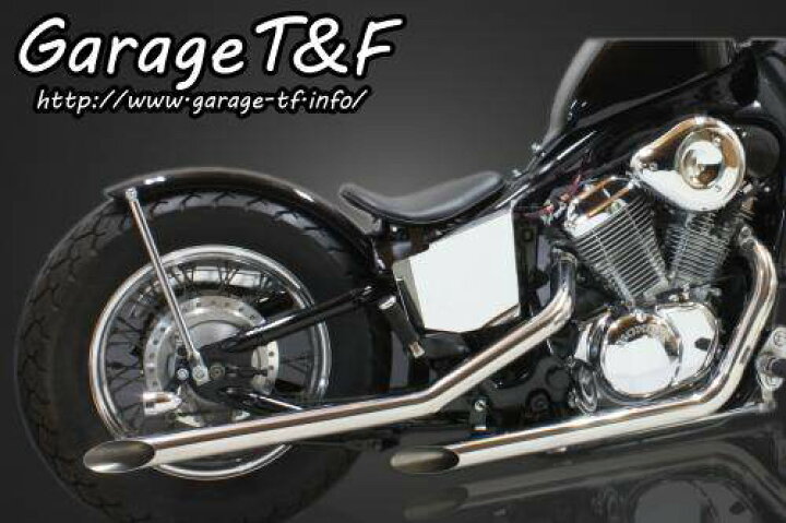 楽天市場】Garage T&F ガレージ ドラッグパイプマフラー タイプ1 