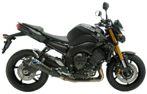 TERMIGNONI テルミニョーニ コニカルタイプ スリップオンマフラー 1サイレンサー STR カーボンエンドキャップ FZ8 YAMAHA ヤマハ マフラー