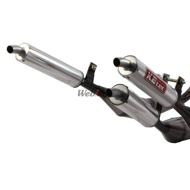 楽天市場】K2TEC ケイツーテック ストレートチャンバー TYPE-1 400SS 
