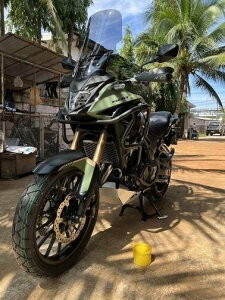 MOTOSKILL [g[XL[ Upper Crash bar CB500X Y19-22 V.3 HONDA z_ GWK[h t[