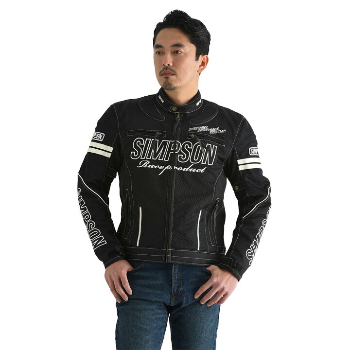 楽天市場】SIMPSON シンプソン NSM-2201 Riders Mesh Jacket 