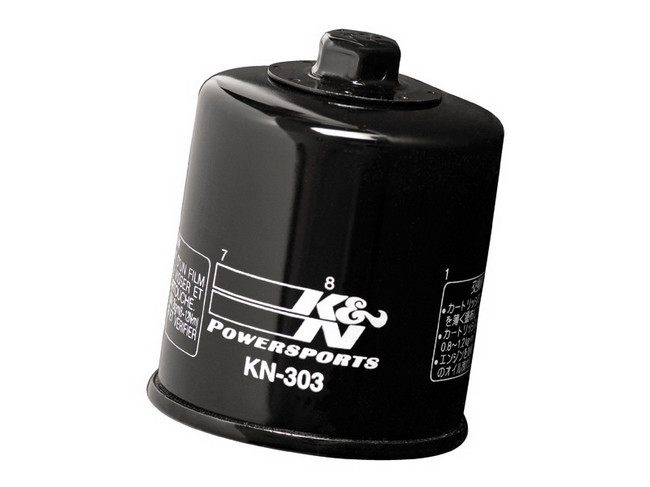 KN-198 K&N Performance Oil Filter; POWERSPORTS; CANISTER Powersports Oil Filters 