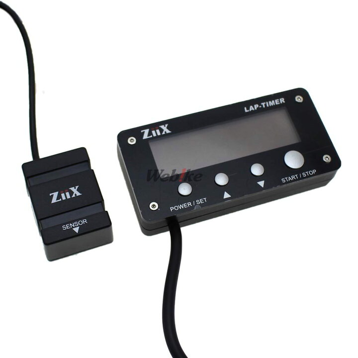 楽天市場】CLEVER LIGHT クレバーライト ZiiX ラップタイマー 電子機器 