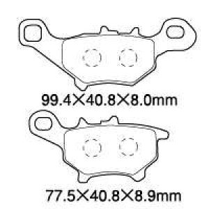 NTB エヌティービー ブレーキパッド BWS ビーウィーズ GRAND Axis グランドアクシス JOG ジョグ REMOTE CONTROL SYSTEM ZR EVOLUTION EVOLUTIONZII YAMAHA ヤマハ ブレーキ