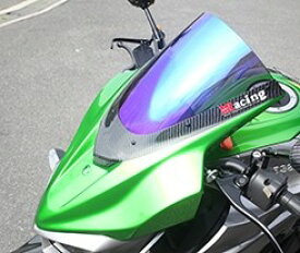 Magical Racing マジカルレーシング バイザースクリーン Z1000 (水冷) KAWASAKI カワサキ 素材：FRP製(ブラック)(一部平織りカーボン製)／スクリーンカラー／スモーク