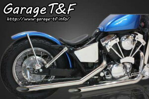 Garage T&F ガレージ ドラッグパイプマフラー タイプ1 シャドウスラッシャー400 HONDA ホンダ フルエキゾーストマフラー マフラー