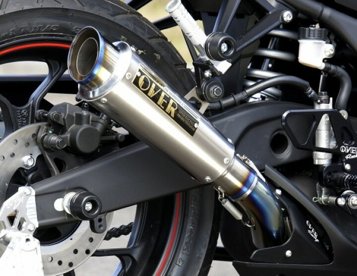 楽天市場】OVER オーヴァー GP-PERFORMANCE RS スリップオン MT-25 YZF 