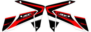 MDF �G���f�B�[�G�t CRF250M�A�^�b�J CRF250L HONDA �z���_ �O���t�B�b�N�L�b�g �O�� �V�����E�h�����A���E�Z�b�g