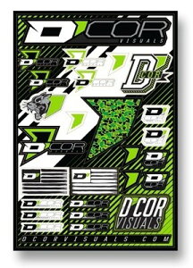 D�fCOR �f�B�R�[�� �X�e�b�J�[�L�b�g�yDCOR LOGOS�z �X�e�b�J�[�E�f�J�[�� �O��