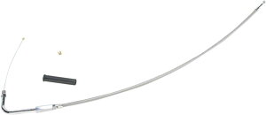 Drag Specialties �h���b�O�X�y�V�����e�B�[�Y �X���b�g���P�[�u�� �X�e�����X 22' �yCABLE THR STNLS [0651-0698]�z HARLEY-DAVIDSON �n�[���[�_�r�b�h�\�� �X���b�g�����C���[�E�A�N�Z�����C���[ �n���h����