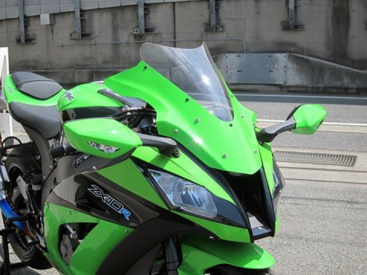 楽天市場】A-TECH エーテック エアロスクリーン ZX-10R KAWASAKI 