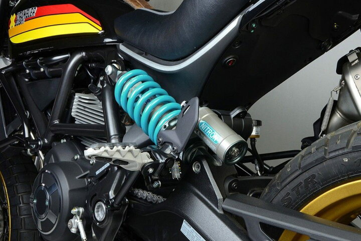 NITRON Ducati scrambler リアサス