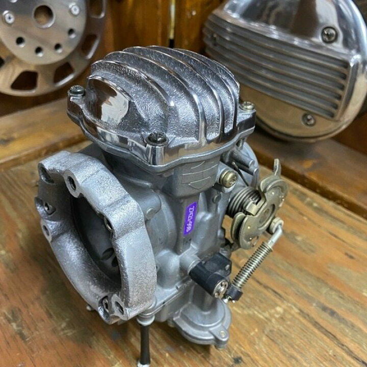 楽天市場】FORK フォーク CVキャブトップカバー CVキャブ純正 HARLEY 