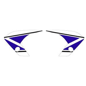 MDF �G���f�B�[�G�t �Ԏ�ʃO���t�B�b�N�f�J�[���L�b�g�@YZF-R3/R25 YZF-R3 YZF-R25 YAMAHA ���}�n �O���t�B�b�N�L�b�g �O�� �t�����g�t�F���_�[����