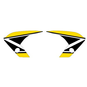 MDF �G���f�B�[�G�t �Ԏ�ʃO���t�B�b�N�f�J�[���L�b�g�@YZF-R3/R25 YZF-R3 YZF-R25 YAMAHA ���}�n �O���t�B�b�N�L�b�g �O�� �t�����g�t�F���_�[����
