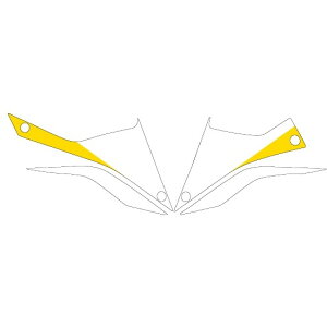MDF �G���f�B�[�G�t �Ԏ�ʃO���t�B�b�N�f�J�[���L�b�g�@YZF-R3/R25 YZF-R3 YZF-R25 YAMAHA ���}�n �O���t�B�b�N�L�b�g �O�� �A���_�[�J�o�[�����A���E�Z�b�g