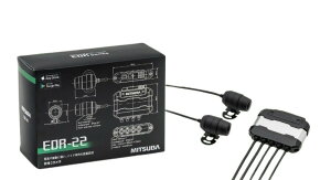 MITSUBA �~�c�o�T���R�[�� �o�C�N��p�h���C�u���R�[�_�[ EDR-22 �V���[�Y�y�h�����R�z �h���C�u���R�[�_�[ �o�C�N�p�J���� �d�q�@���