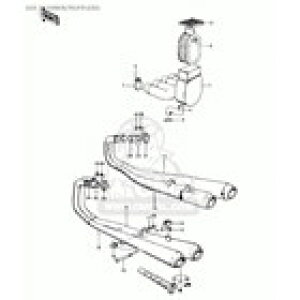 CMS V[GGX Exhaust Pipe Holder Gasket Z1 KAWASAKI JTL GL][XgKXPbg }t[