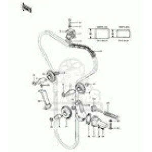 CMS V[GGX ACh[AZu (Idler Assembly) Z1 KAWASAKI JTL ̑GWp[cIvVECi GWp[c GW