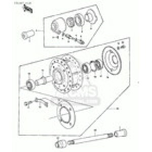 CMS シーエムエス スピードメーターギア (Speedometer Gear) KZ900 KAWASAKI カワサキ メーターギア メーター・インジケーター関係 電装系