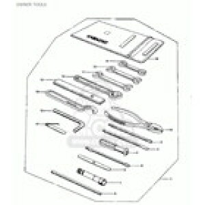 CMS �V�[�G���G�X �H��A�����`�A�{�b�N�X�G���h�A2 (Tool�Cwrench�Cbox End�C2) KZ900 KAWASAKI �J���T�L ���̑��A�����` T�������` �n���h�c�[��