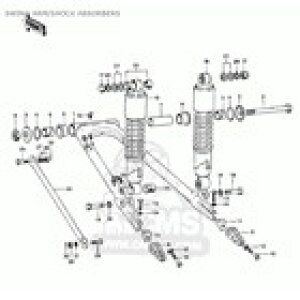 CMS �V�[�G���G�X o�����O�A30mm (o Ring�C30mm) KZ900 KAWASAKI �J���T�L ���̑��X�C���O�A�[���I�v�V�����E��C���i �����
