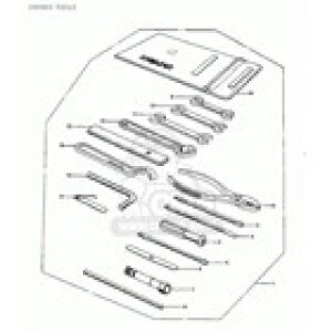 CMS �V�[�G���G�X �H��A�����`�A�{�b�N�X�G���h�A2 (Tool�Cwrench�Cbox End�C2) KZ900 KAWASAKI �J���T�L ���̑��A�����` T�������` �n���h�c�[��