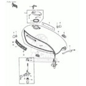 CMS V[GGX R^Noh (Fuel Tank Band) KZ900 KAWASAKI JTL ̑K\^NIvVECi ^N֘A O